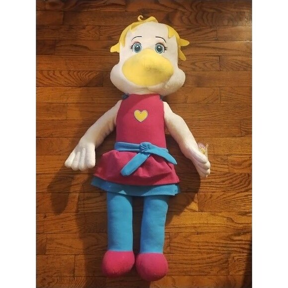 Chuck E Cheese Helen Henny 28" Plush Stuff Animal Chicken Girl Mascot - Picture 1 of 8